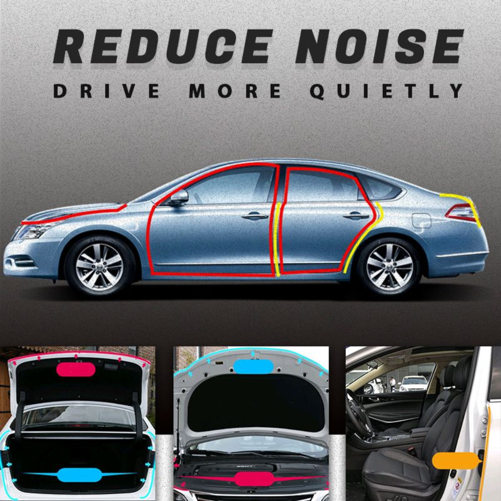 Car Door Seal Strip Rubber Weatherproofing Soundproofing
