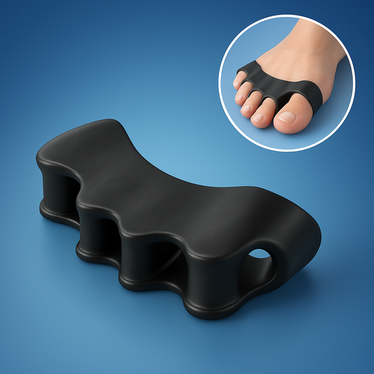 Toe Spacer for Bunion Relief – Soft Gel Toe Separator for Overlapping Toes, Alignment, and Daily Foot Pain Support