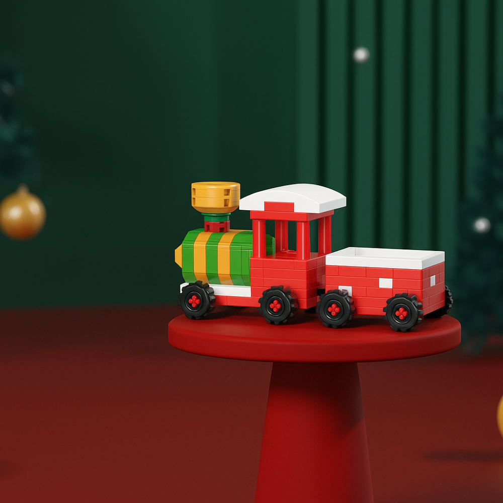 Christmas Toy Building Blocks Set Creative Construction Figures
