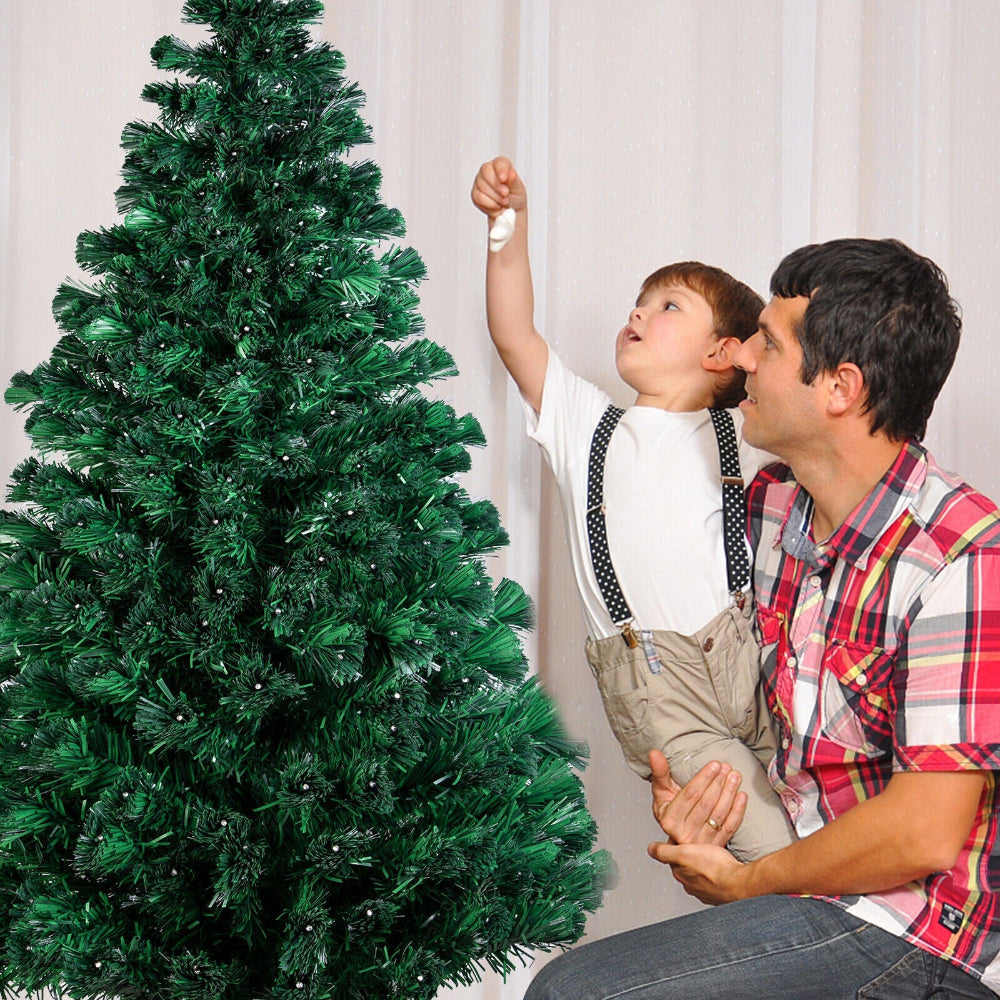 Christmas Tree LED Lights Multicolor Star Topper Home Decoration