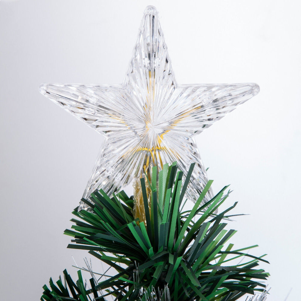 Christmas Tree LED Lights Multicolor Star Topper Home Decoration
