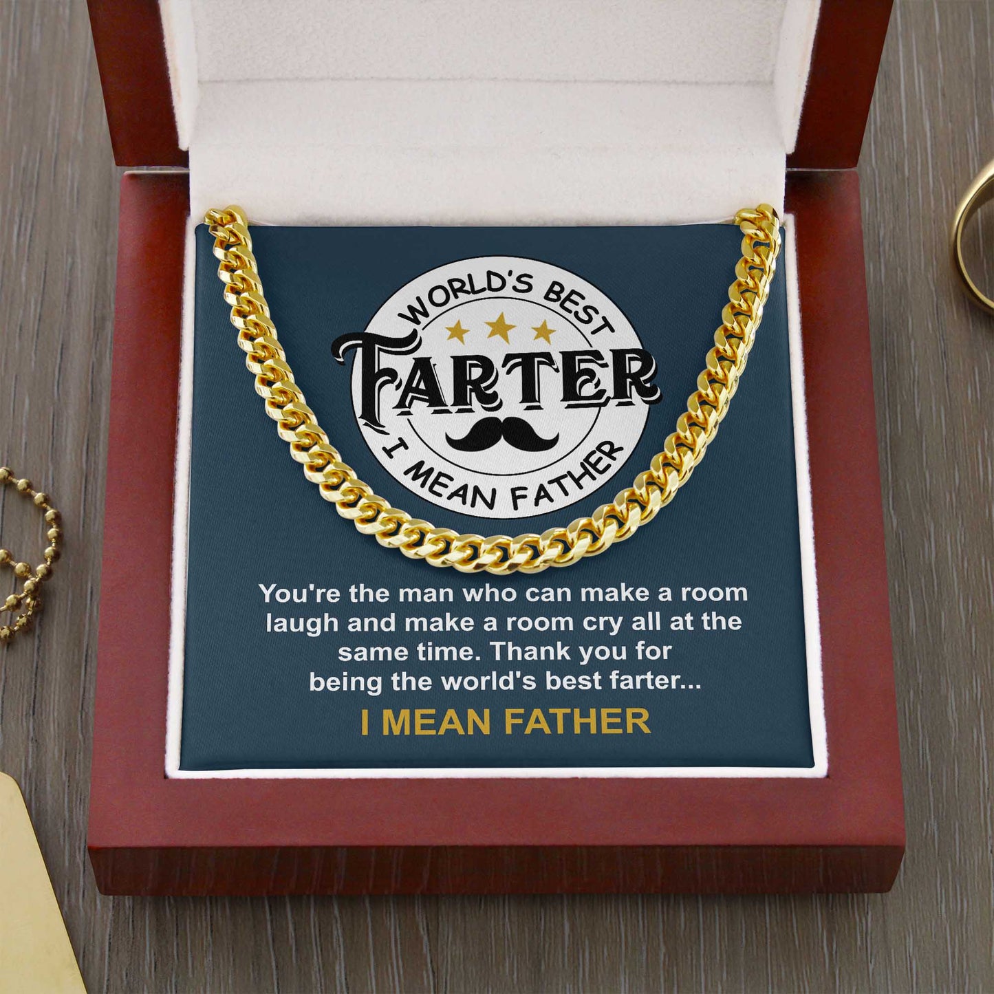 Dad - Cuban Chain Link Necklace