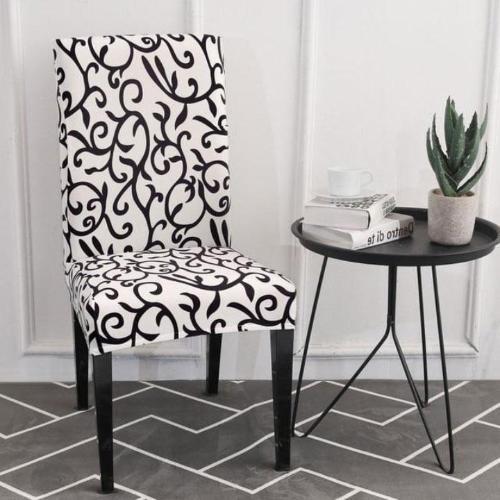 Universal Stretch  Magic Fit Miracle Chair Covers Elastic Chair Protector Slipcover Decor