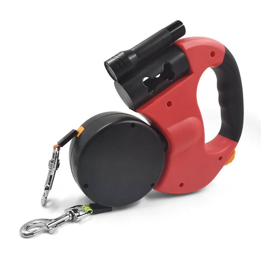 Dog Leash No Tangles Two Retractable Lead