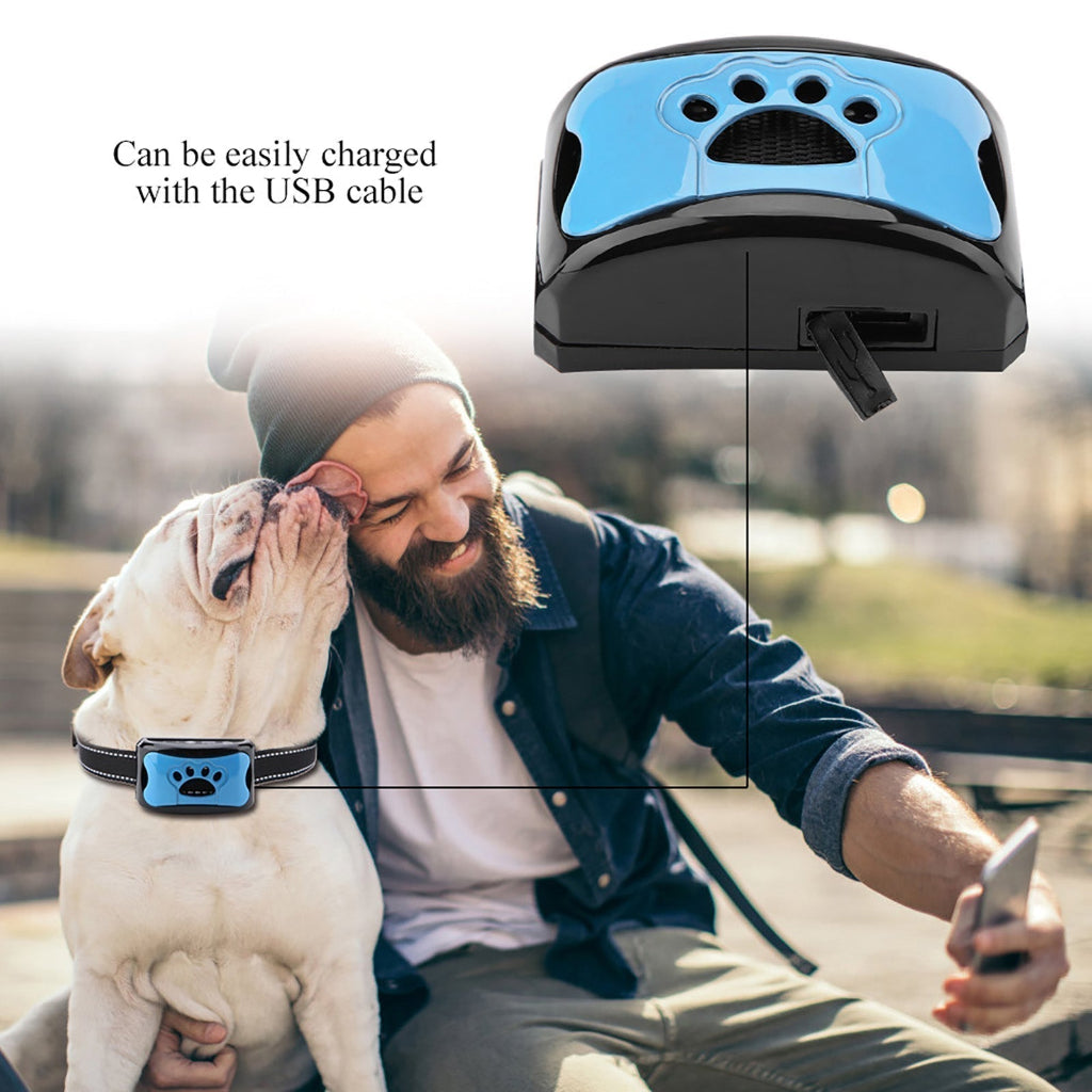 Dog Training Collar Vibration Ultrasonic Anti Bark