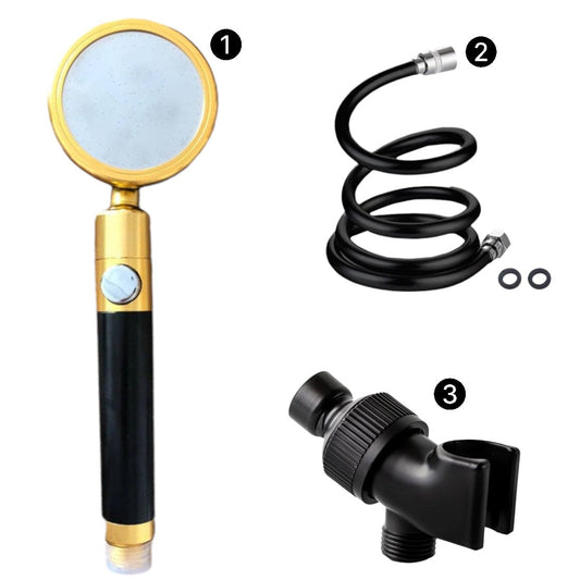 MineralStream Duo Shower Head Showerhead Shower Essentials Kit