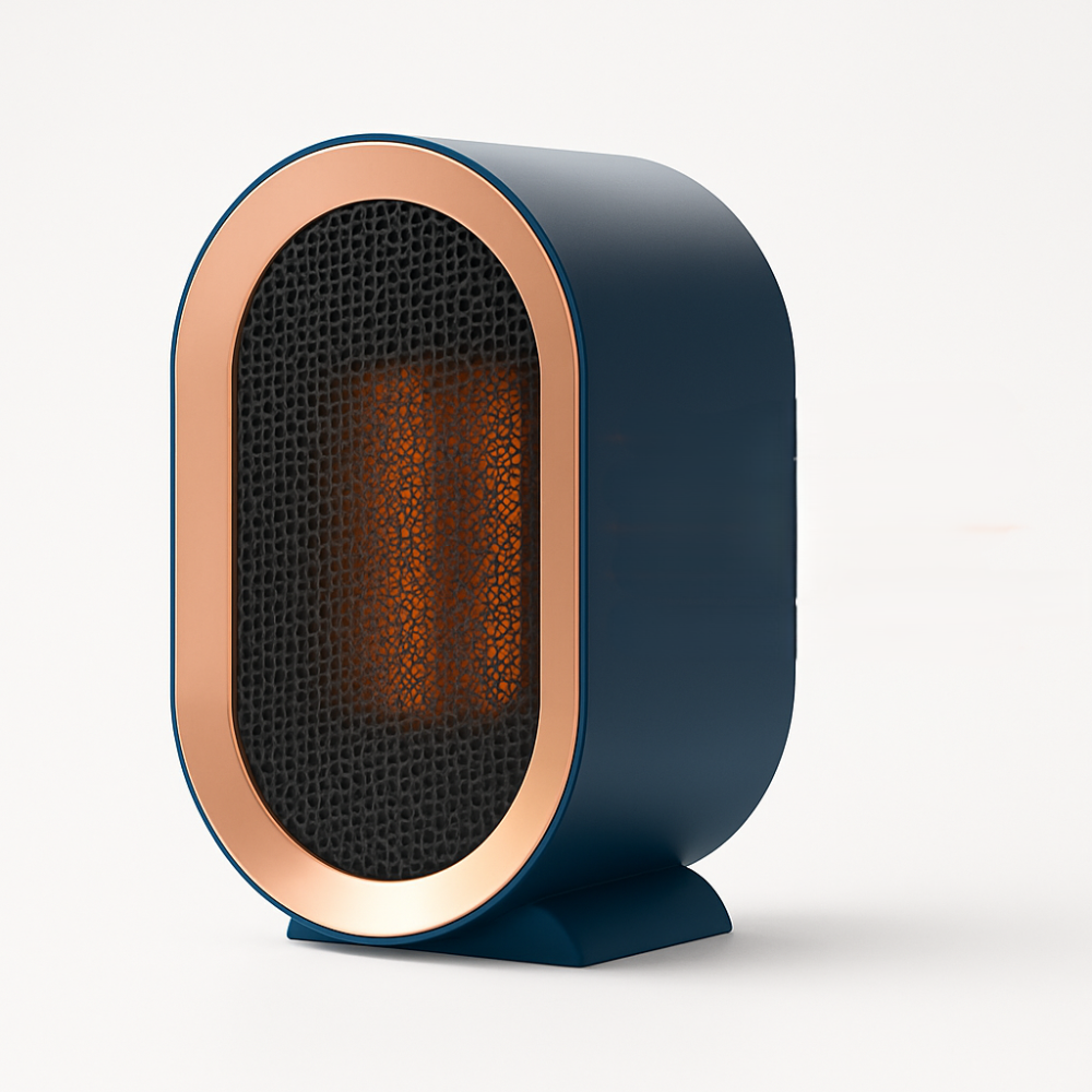 Compact Ceramic Space Heater Energy Efficient Portable Electric Heater