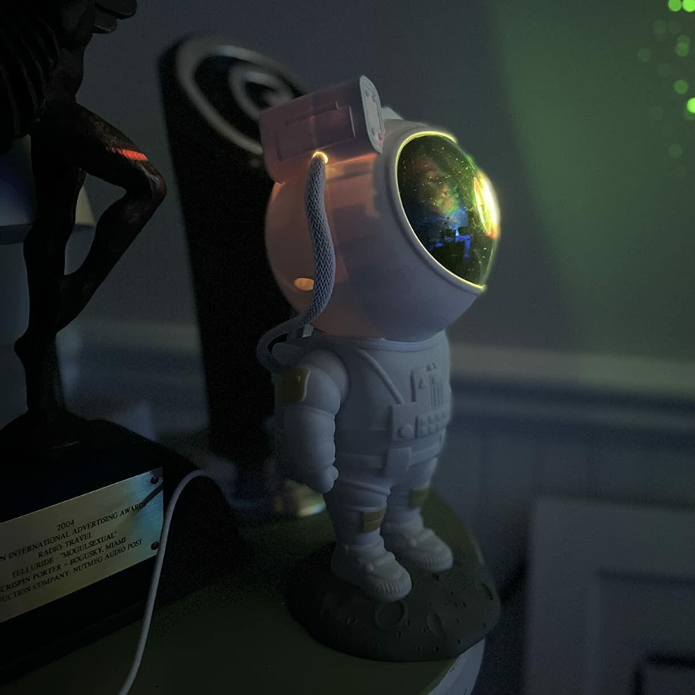 Galaxy Projector Lamp Astronaut Star Nebula Night Light Bedroom Decor