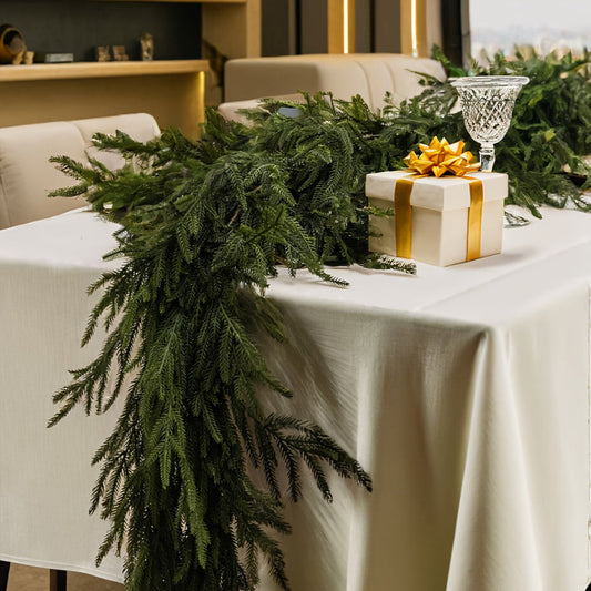 Garlands Artificial Pine Christmas Greenery Table Decoration