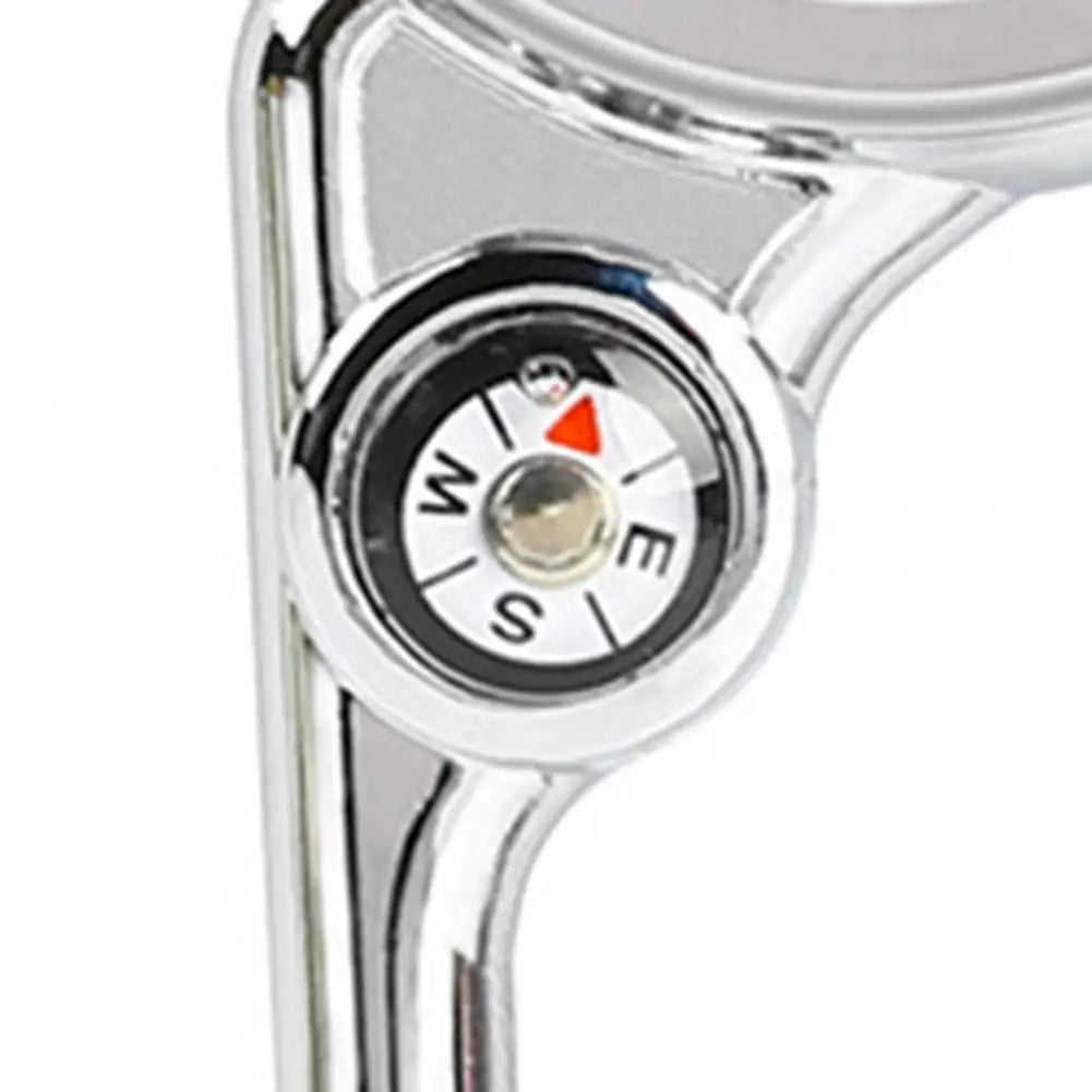 Multifunctional Carabiner Pocket Watch – Luminous Outdoor Sports Clip-On Timepiece for Backpack, Waist, or Gear