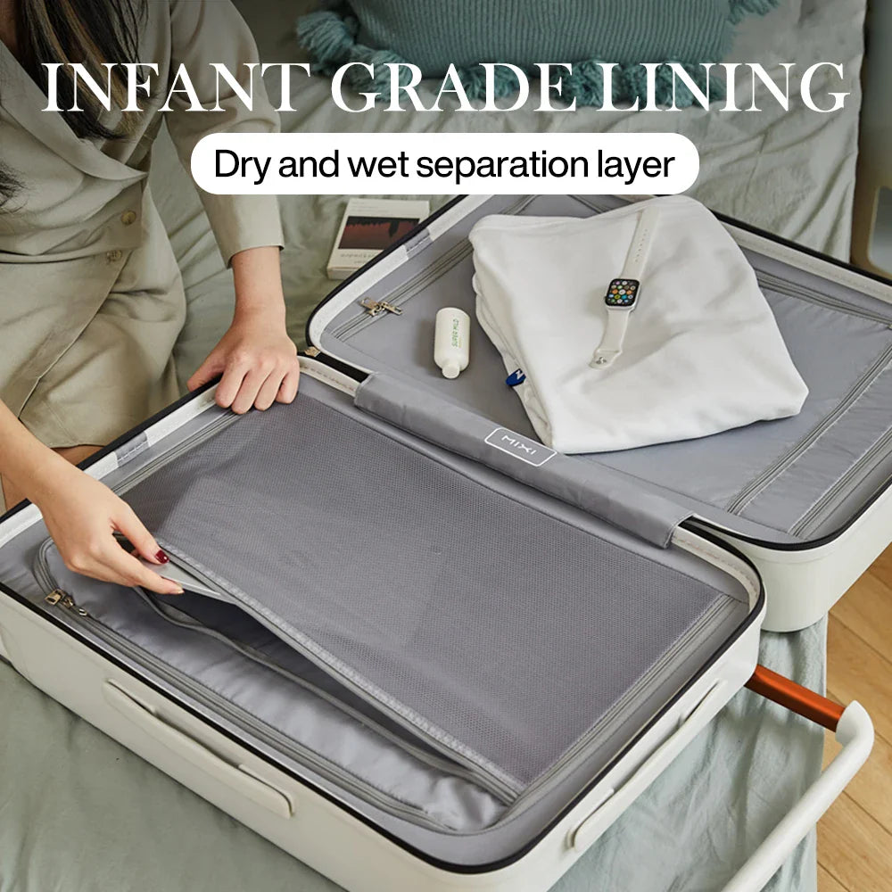 Hardshell Suitcase with Wide Handle – Oslo Metropolitan