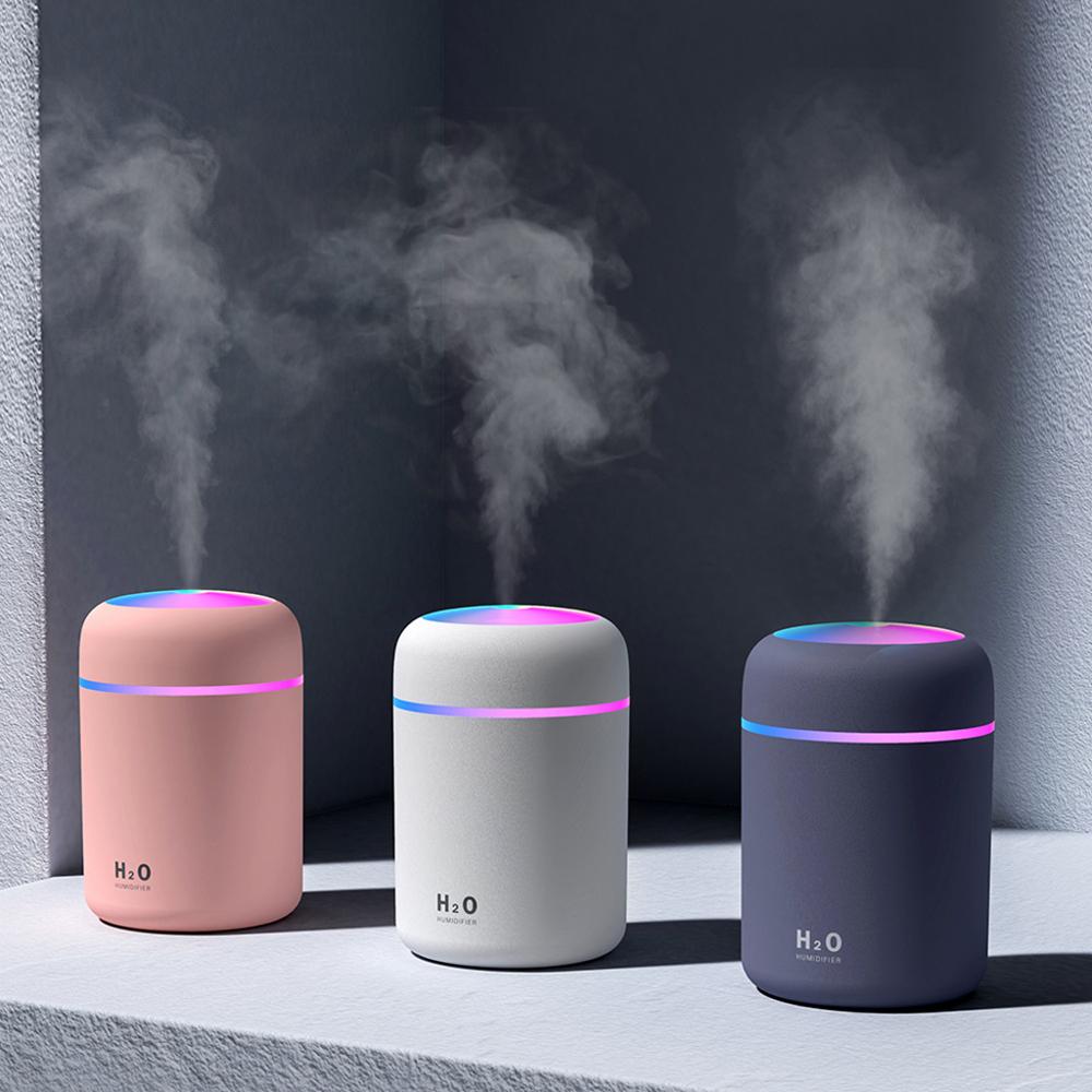 Smart LED Humidifier &amp; Aroma Diffuser for a Relaxing Atmosphere