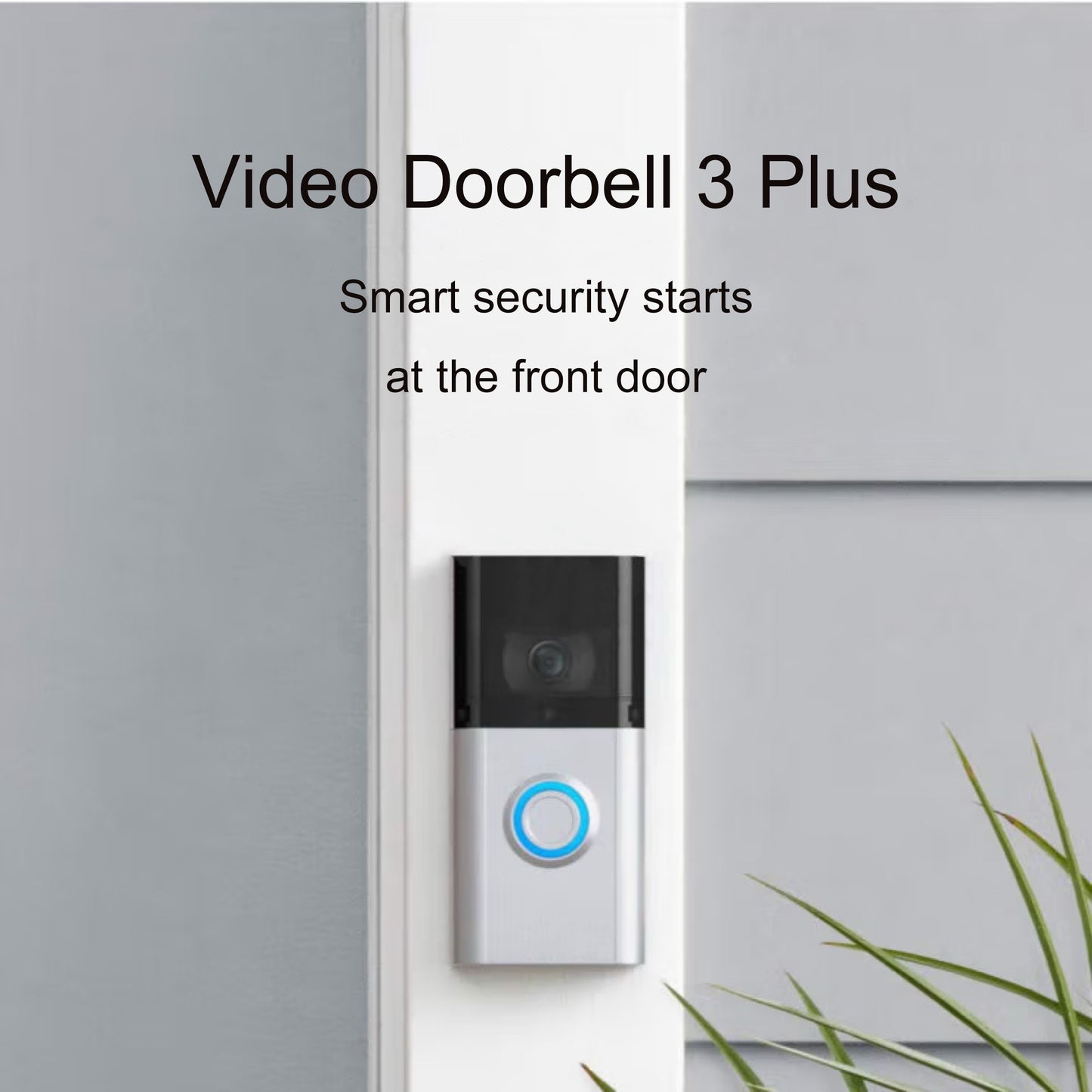 Wireless Battery Video Doorbell with Camera | Smart WiFi Doorbell with Two-Way Audio, Motion Detection, Person & Package Alerts | Easy Install