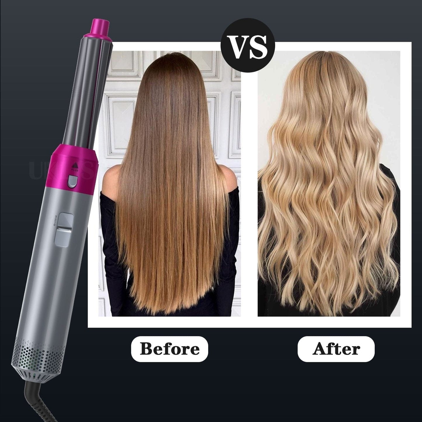 5 in 1 Professional Airwrap Complete Hair Styling Tool