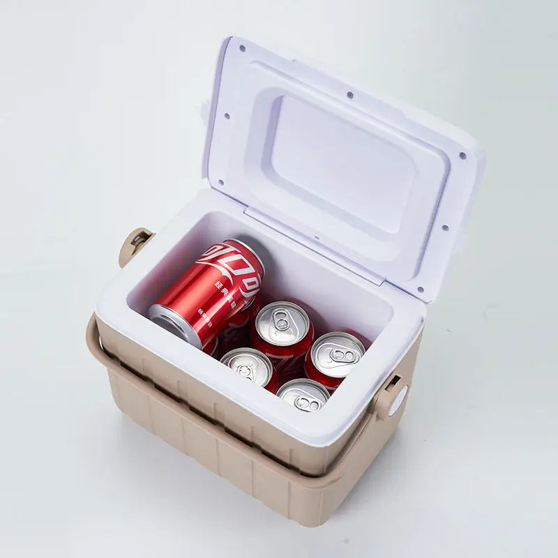 Portable 6L Cooler Box – Leak-Proof & Heavy Duty Ice Box for Camping, Picnic, Beach & Fishing