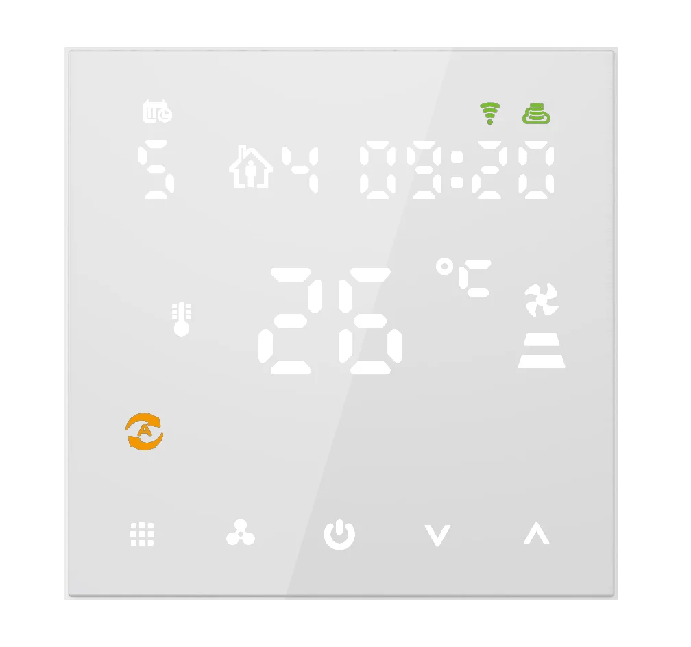 WiFi Smart Digital Thermostat – Programmable Cooling & Heating Control for Hotel, Office & Apartment