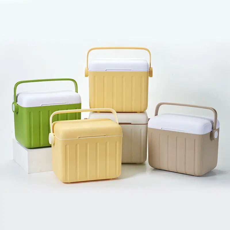Portable 6L Cooler Box – Leak-Proof & Heavy Duty Ice Box for Camping, Picnic, Beach & Fishing