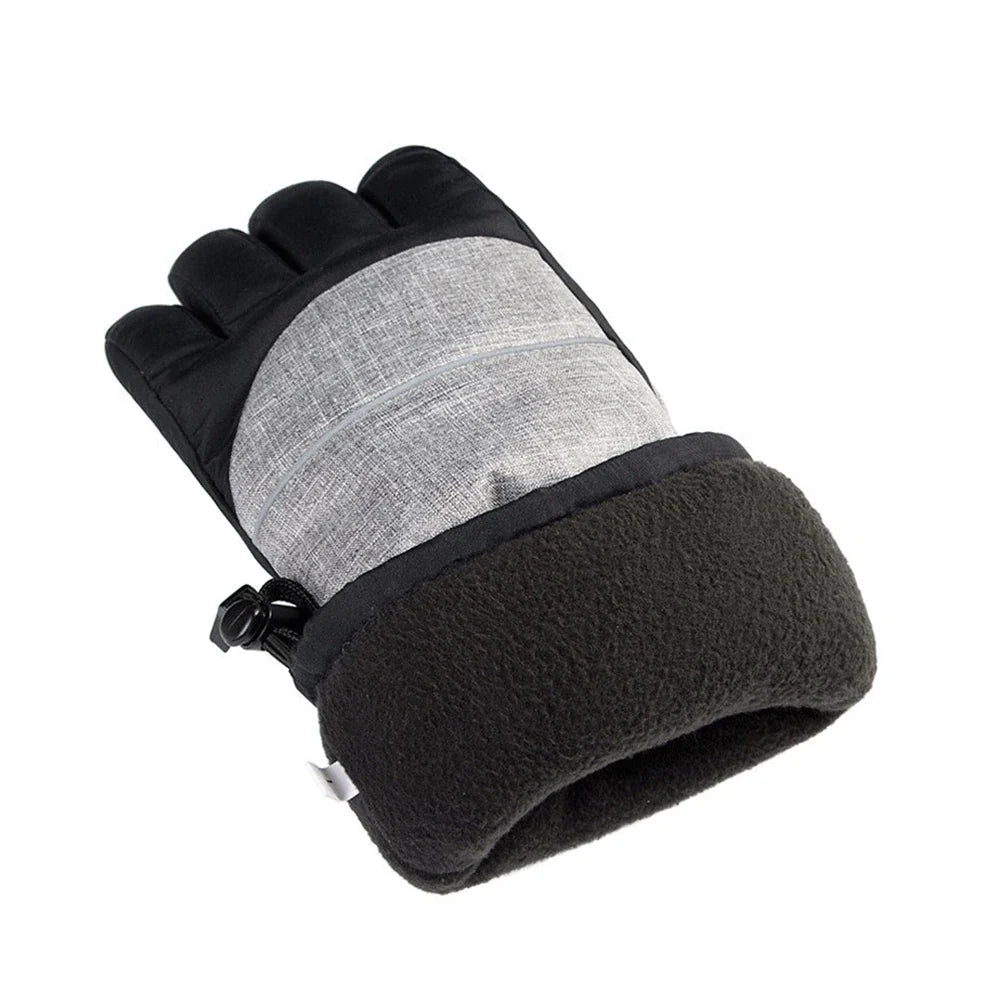 Rechargeable Heated Gloves – Full Finger Thermal Gloves for Men & Women, Ideal for Skiing, Snowboarding & Motorcycle Riding