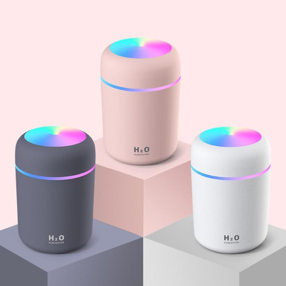 Smart LED Humidifier &amp; Aroma Diffuser for a Relaxing Atmosphere