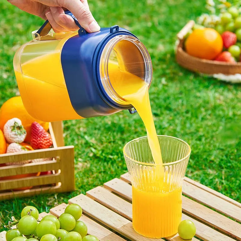Portable Electric Juicer Blender Bottle – USB Rechargeable Fruit Mixer for Travel, Gym, Camping, and Sports