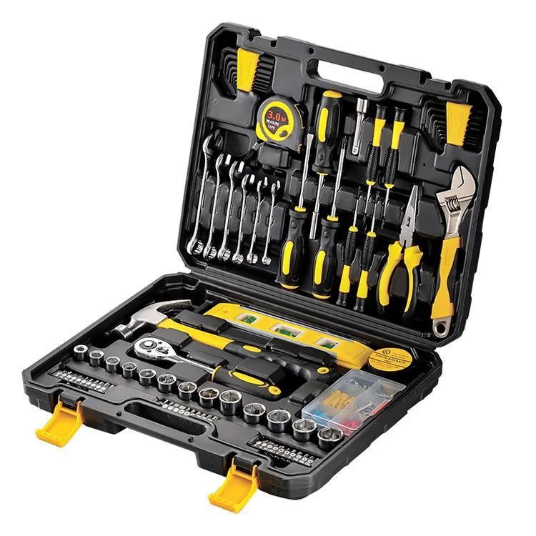 Avichic™ 108-Piece Hand Tool Set – Multi-Functional Household Repair Kit with CR-V Steel Tools & Compact Storage Case for Car, Carpentry & DIY