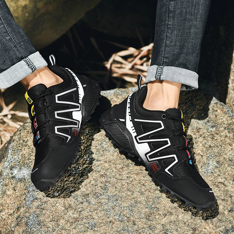 Men’s Lightweight Hiking Shoes – Anti-Slip Outdoor Winter Boots for Camping, Trekking & All-Season Sports