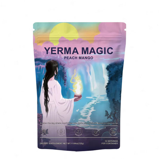 Yerma Instant Yerba Mate Tea – Energy, Focus & Digestion Support with Lion’s Mane & L-Theanine | 100% Argentine Yerba