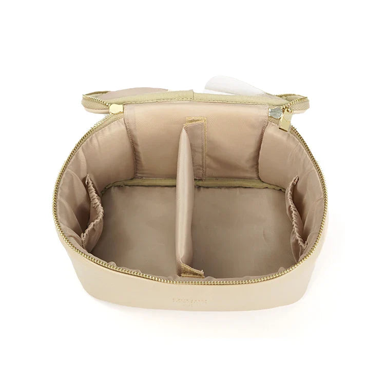 Large Capacity PU Makeup Bag – Portable Waterproof Toiletry Organizer for Travel & Lifestyle Use