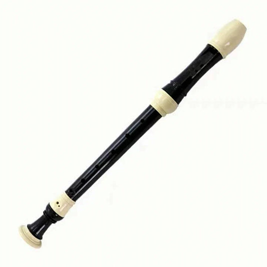 Removable Soprano 8-Hole Recorder German/British Style for Beginners with Cleaning Rod – Portable School Musical Instrument