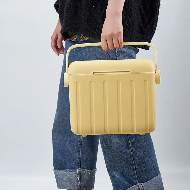 Portable 6L Cooler Box – Leak-Proof & Heavy Duty Ice Box for Camping, Picnic, Beach & Fishing