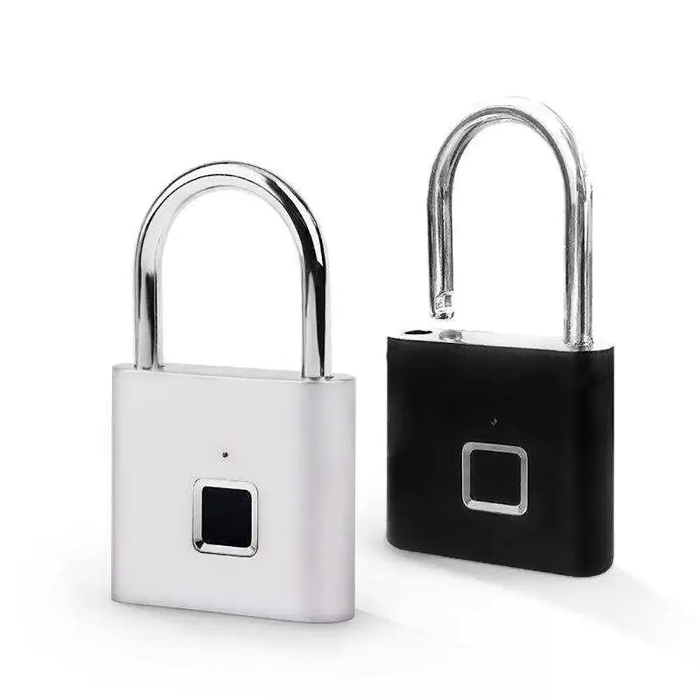 Smart Fingerprint Padlock – Keyless USB Rechargeable Waterproof Security Lock for Travel & Home