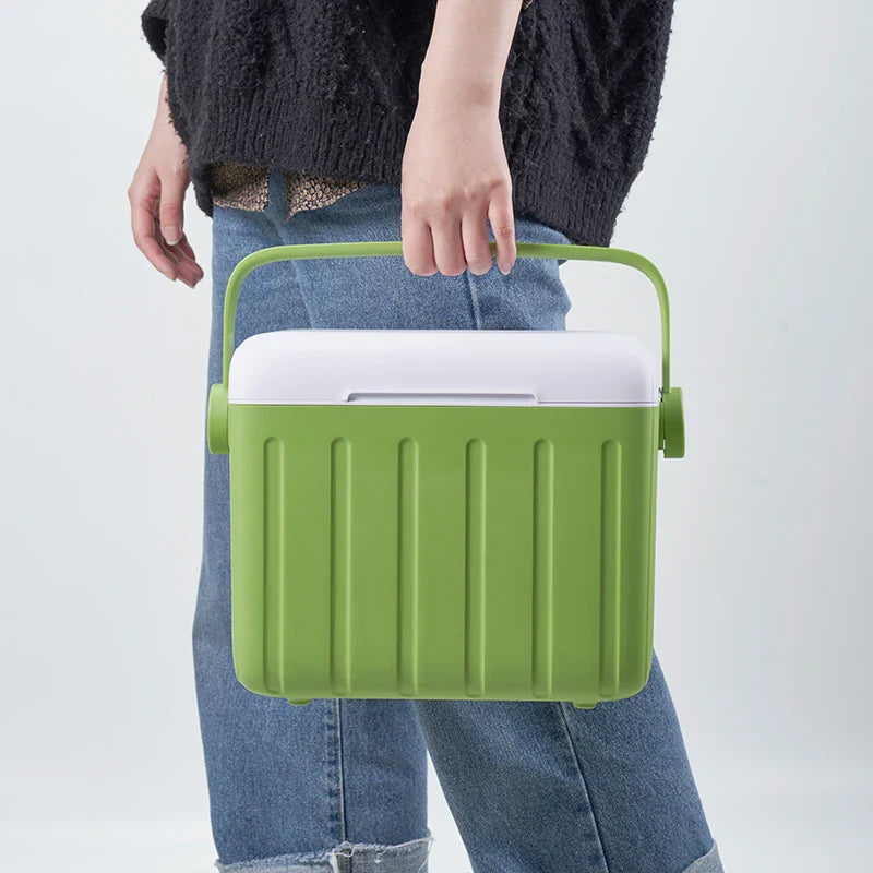 6L Compact Outdoor Cooler Box – Multi-Functional Ice Chest for Camping, Picnic, Fishing & Travel