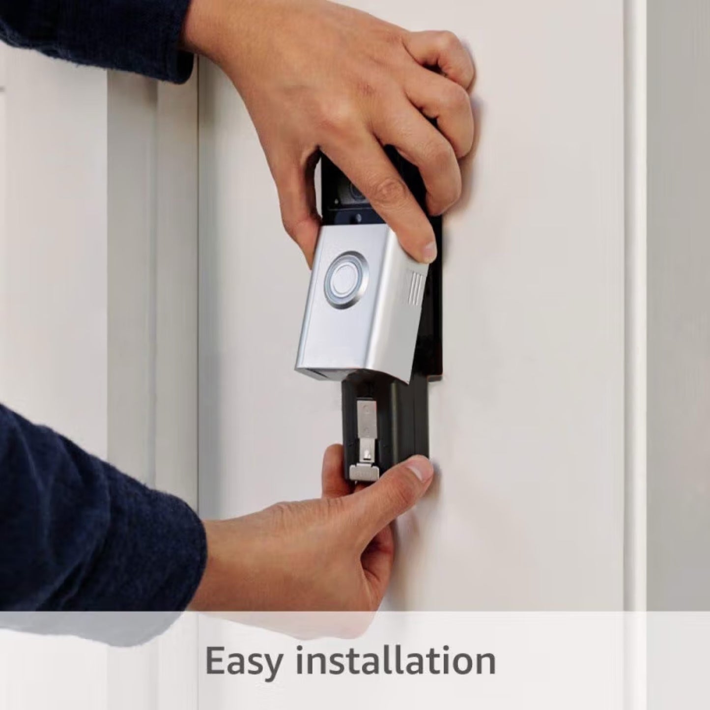 Wireless Battery Video Doorbell with Camera | Smart WiFi Doorbell with Two-Way Audio, Motion Detection, Person & Package Alerts | Easy Install