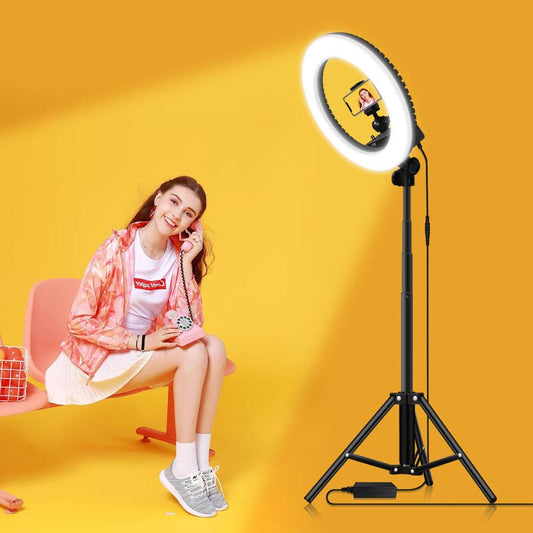 Professional Ring Light for Photography, Video Calls & Streaming