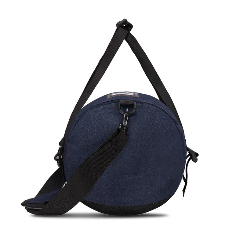 Minimalist Nylon Duffel Bag – Lightweight Travel Luggage for Long Trips, Sports & Outdoor Use