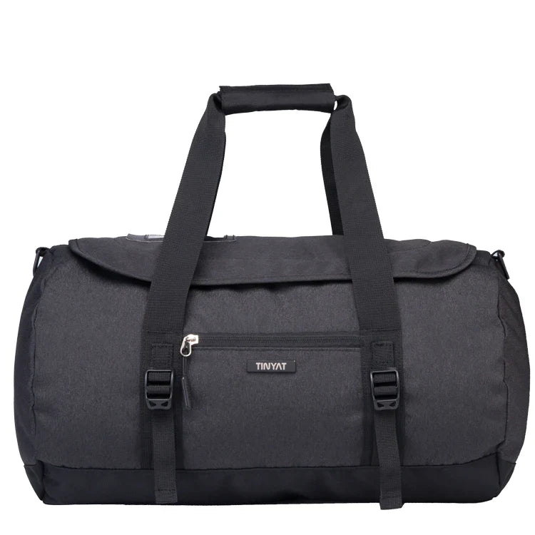 Minimalist Nylon Duffel Bag – Lightweight Travel Luggage for Long Trips, Sports & Outdoor Use