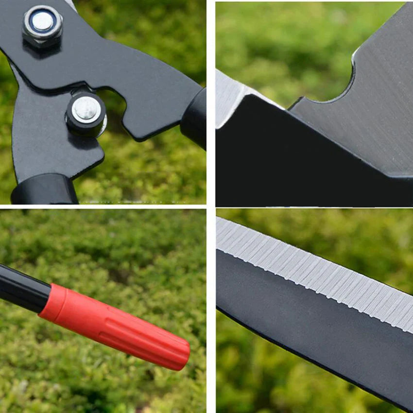 Avichic™ Long Handle Pruning Shears – Heavy-Duty Garden Loppers for Fruit Trees, Branches & Hedges – Ergonomic Secateurs Tool