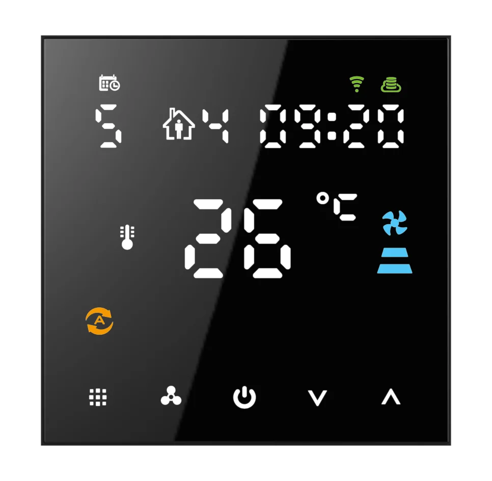 WiFi Smart Digital Thermostat – Programmable Cooling & Heating Control for Hotel, Office & Apartment