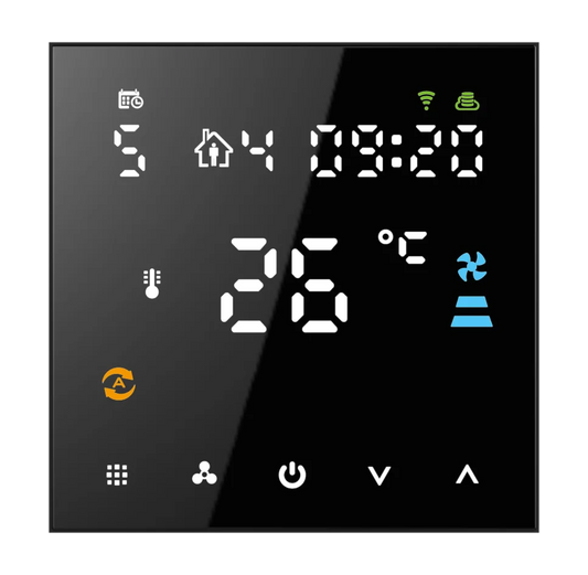 WiFi Smart Digital Thermostat – Programmable Cooling & Heating Control for Hotel, Office & Apartment