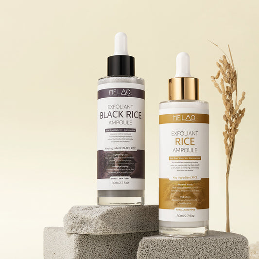 Rice Water Infused Gentle Exfoliating Ampoule – Sensitive Skin Safe Face & Body Polish