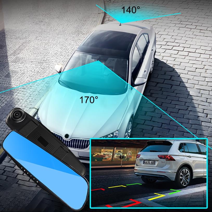 Car Camera Dual Lens Rear View Recorder