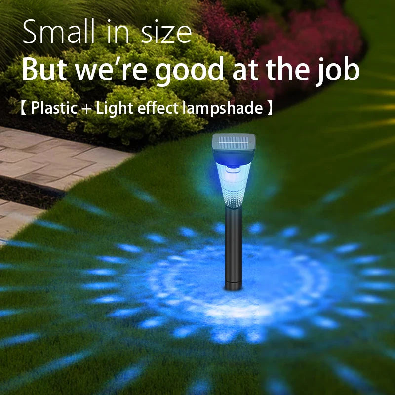 Avichic™ RGB Solar Garden Light & Ultrasonic Animal Repeller – Waterproof Outdoor Pest Deterrent for Moles, Snakes, Birds, Mice