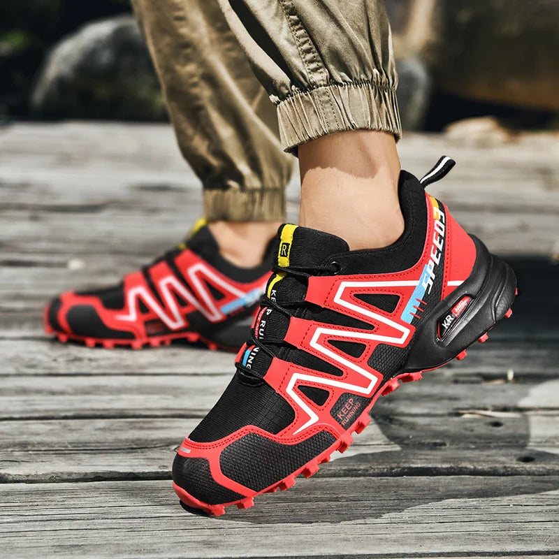 Men’s Lightweight Hiking Shoes – Anti-Slip Outdoor Winter Boots for Camping, Trekking & All-Season Sports