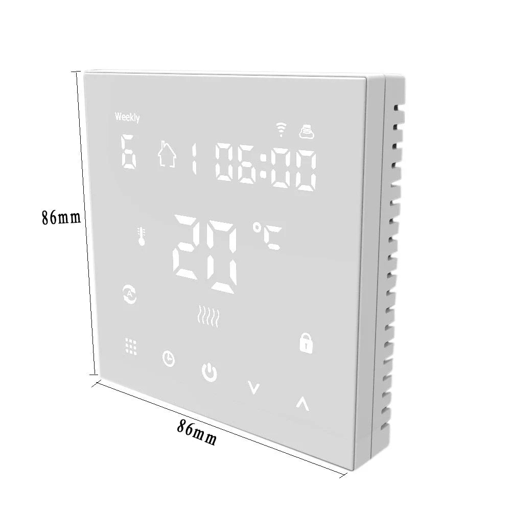 WiFi Smart Digital Thermostat – Programmable Cooling & Heating Control for Hotel, Office & Apartment