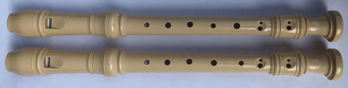 Removable Soprano Eight-Hole Recorder German/British Style with Cleaning Rod – Beginner Musical Instrument for School