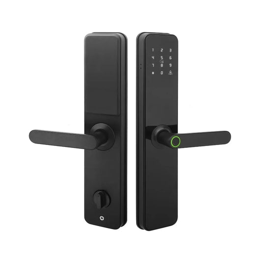 Biometric Fingerprint Smart Door Lock – Keyless Entry, TTLock App Control, Multi-Access Digital Security for Home & Office