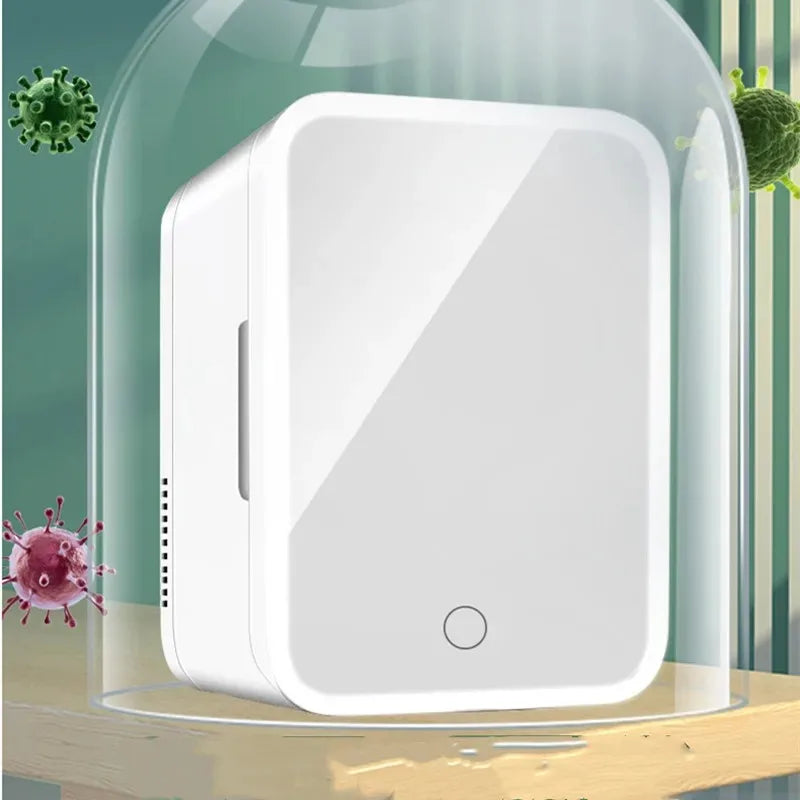Avichic™ 4L Mini Makeup Fridge – Portable Beauty Skincare Cooler & Warmer for Bedroom, Car, Office & Dorm – Compact Cosmetic Refrigerator