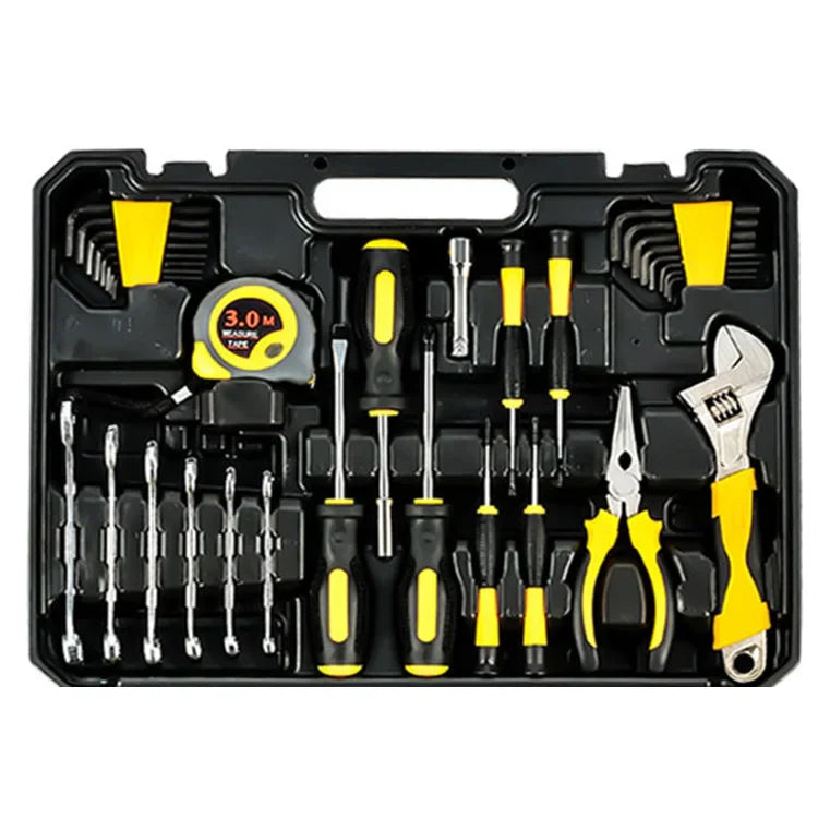 Avichic™ 108-Piece Hand Tool Set – Multi-Functional Household Repair Kit with CR-V Steel Tools & Compact Storage Case for Car, Carpentry & DIY
