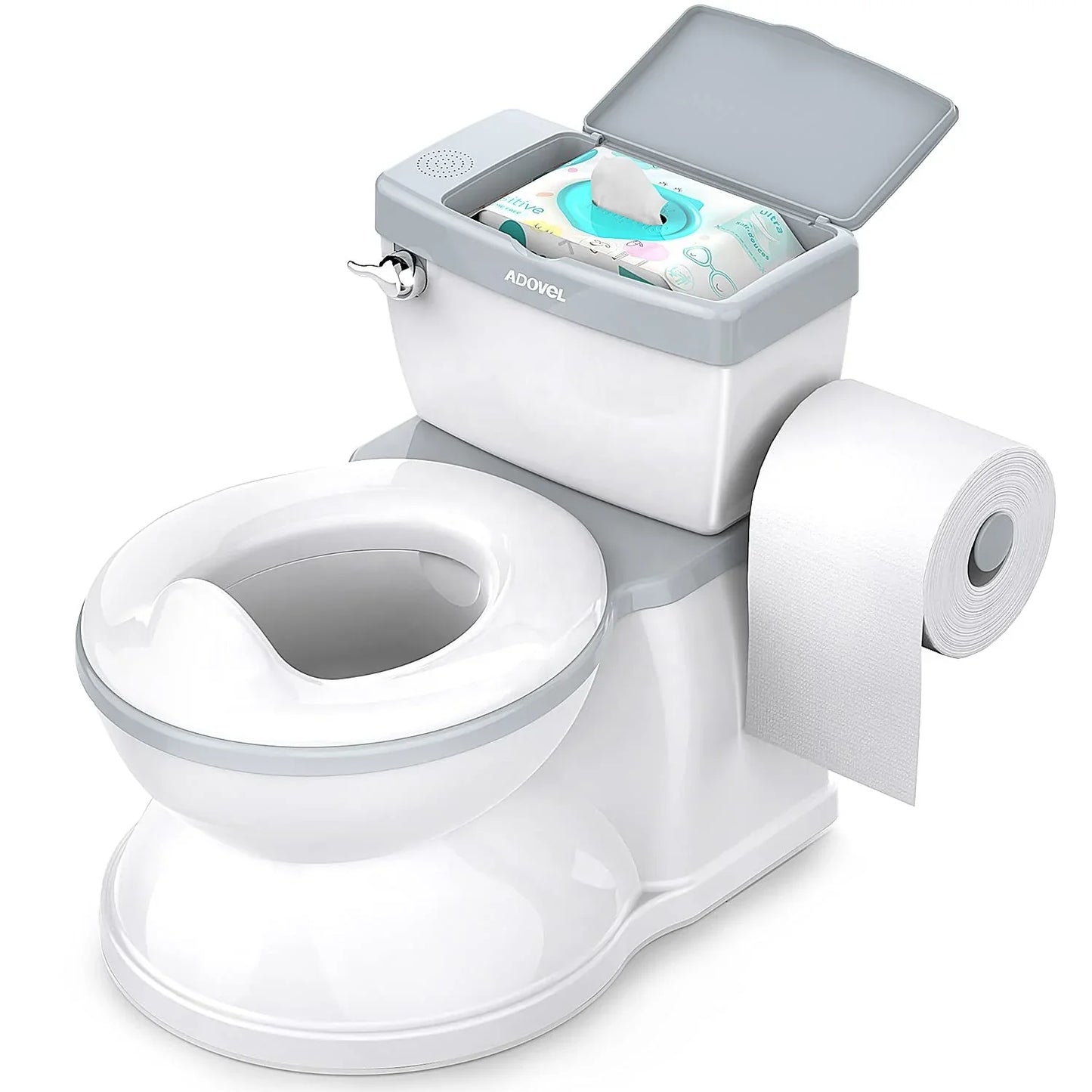 Portable Children's Toilet Trainer – Movable Plastic Potty Seat for Kids Aged 1–6, Ergonomic Design, Easy to Clean