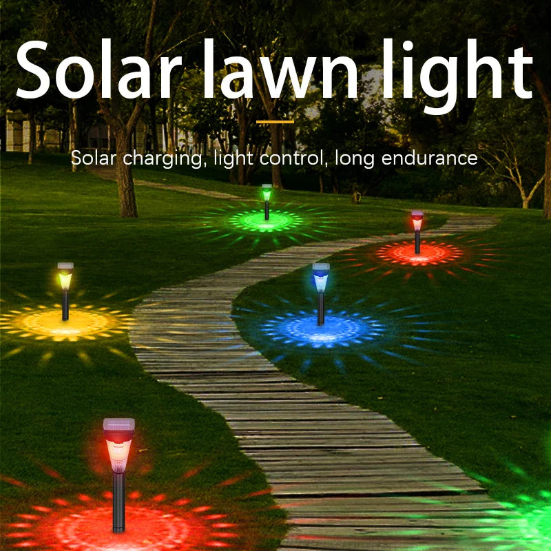 Avichic™ RGB Solar Garden Light & Ultrasonic Animal Repeller – Waterproof Outdoor Pest Deterrent for Moles, Snakes, Birds, Mice